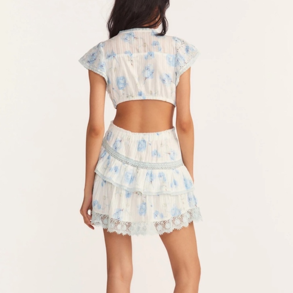 SOLD!!!!!! NWTGS LoveShackFancy Audrina Mini Dress - Picture 9 of 14